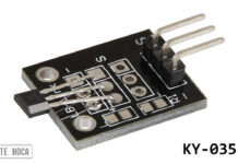 KY-035 Analog Manyetik (Hall) Sensörü (AH49E) Nasıl Kullanılır? Açıklama ve Örnek Arduino Kodu