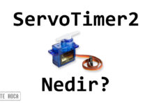 Arduino ServoTimer2 Kütüphanesi Nasıl Kullanılır?