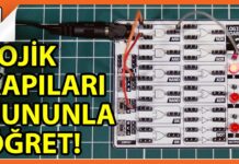 LOGICBOARD 2 | LOJİK KAPI EĞİTİM KARTI | METE HOCA